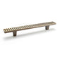 Du Verre - Argyle Pull 6 Inch (c-c) - Antique Brass - Antique Brass