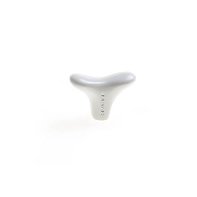 Du Verre - Botero Small Knob 1 5/8 Inch - White - White