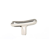 Du Verre - Polar Small Knob 2 1/4 Inch - Polished Chrome - Polished Chrome