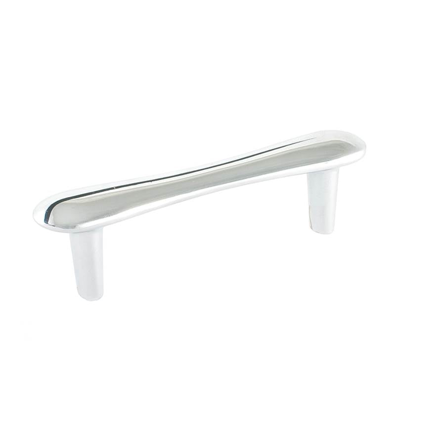 Du Verre - Polar Pull with Posts 3 Inch (c-c) - Polished Chrome - Polished Chrome