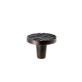 Du Verre - Forged 3 Round Knob 1 1/2 Inch - Oil Rubbed Bronze - Oil Rubbed Bronze