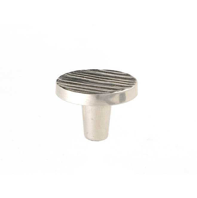 Du Verre - Forged 3 Round Knob 1 1/2 Inch - Satin Nickel - Satin Nickel