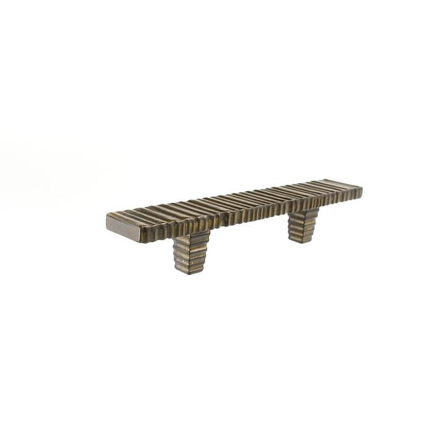 Du Verre - Forged 3 Flat Bar Pull 3 Inch (c-c) - Antique Brass - Antique Brass