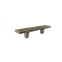 Du Verre - Forged 3 Flat Bar Pull 3 Inch (c-c) - Antique Brass - Antique Brass