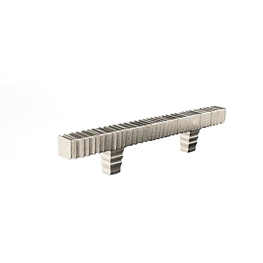Du Verre - Forged 3 Square Bar Pull 3 Inch (c-c) - Satin Nickel - Satin Nickel
