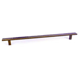 Du Verre - Forged 3 Flat Bar Pull 14 1/2 Inch (c-c) - Antique Brass - Antique Brass