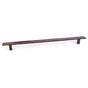 Du Verre - Forged 3 Flat Bar Pull 14 1/2 Inch (c-c) - Antique Brass - Antique Brass