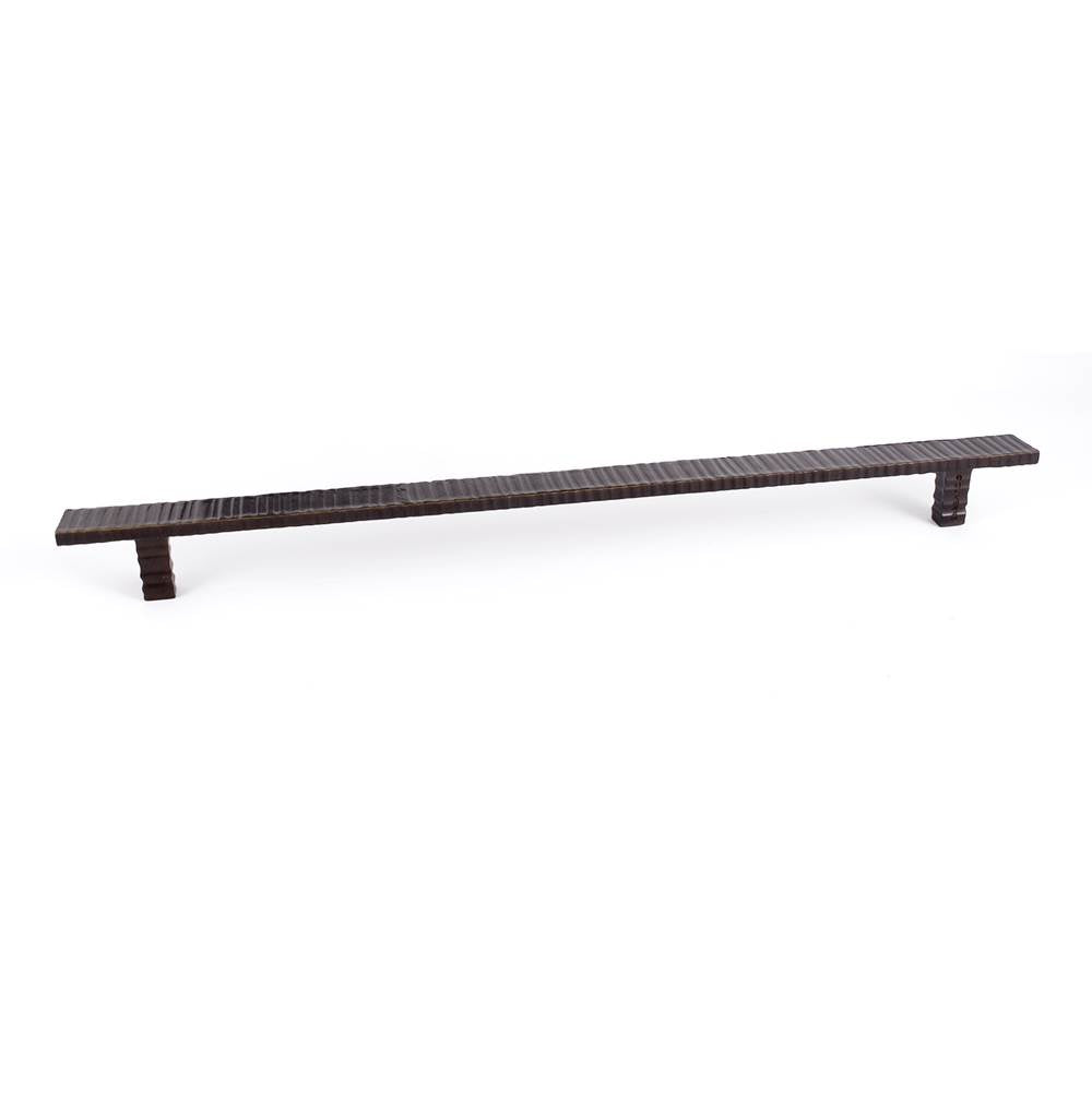 Du Verre - Forged 3 Flat Bar Pull 14 1/2 Inch (c-c) - Oil Rubbed Bronze - Oil Rubbed Bronze