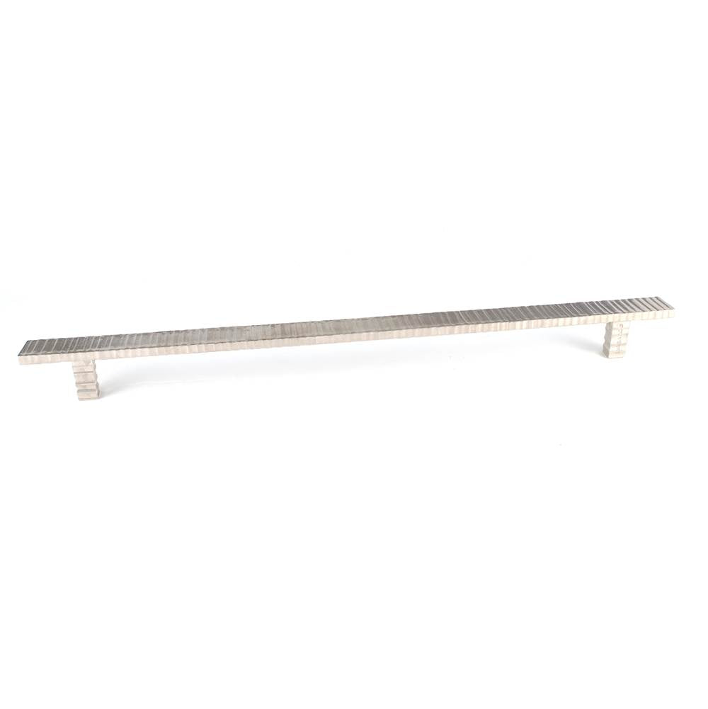 Du Verre - Forged 3 Flat Bar Pull 14 1/2 Inch (c-c) - Satin Nickel - Satin Nickel
