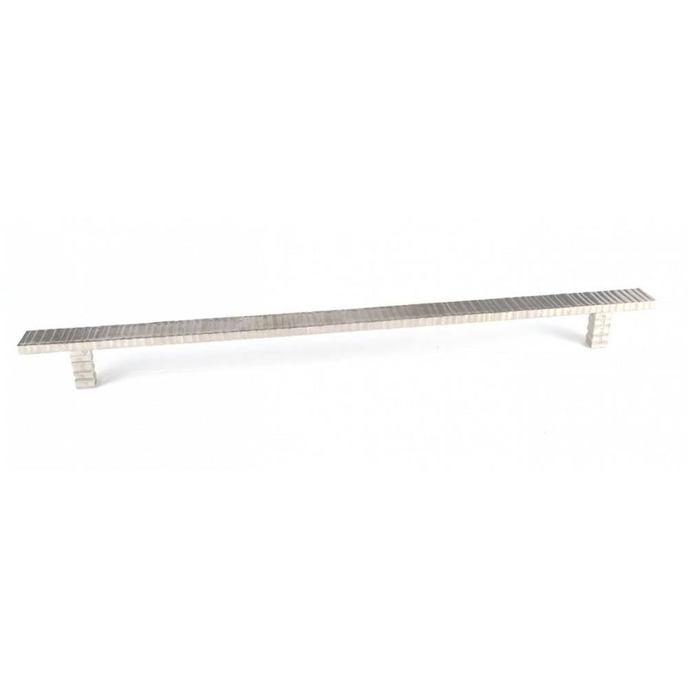 Du Verre - Forged 3 Flat Bar Pull, Pair 14 1/2 Inch (c-c) - Satin Nickel - Satin Nickel