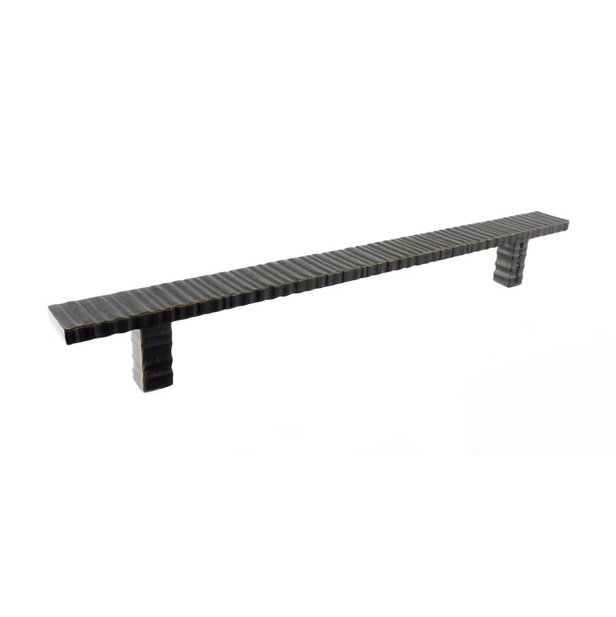 Du Verre - Forged 3 Flat Bar Pull 9 Inch (c-c) - Oil Rubbed Bronze - Oil Rubbed Bronze