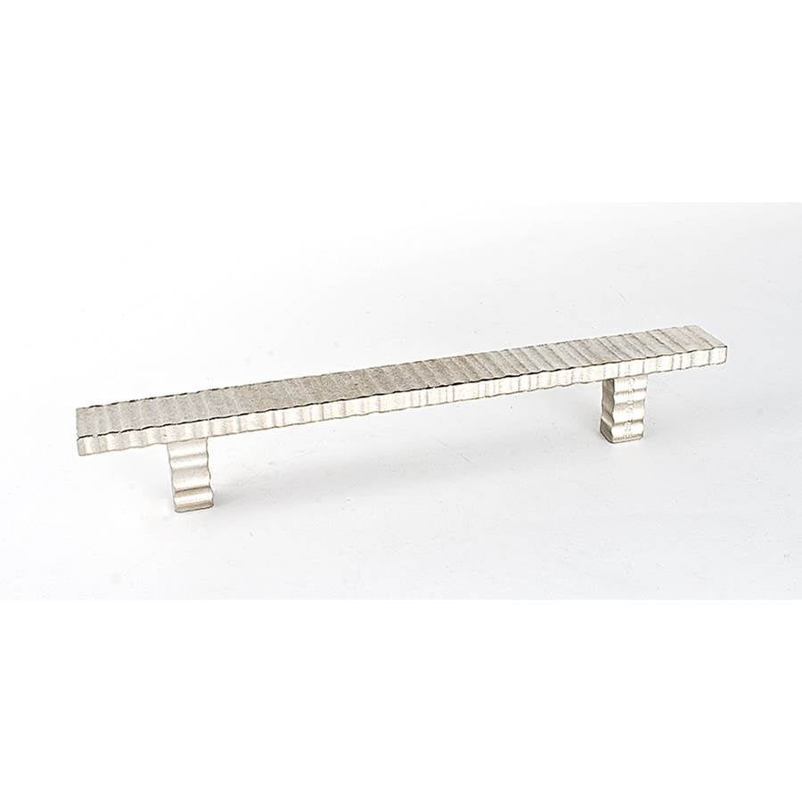 Du Verre - Forged 3 Flat Bar Pull 6 1/4 Inch (c-c) - Satin Nickel - Satin Nickel