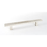 Du Verre - Forged 3 Flat Bar Pull 6 1/4 Inch (c-c) - Satin Nickel - Satin Nickel