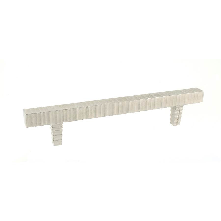Du Verre - Forged 3 Square Bar Pull 6 1/4 Inch (c-c) - Satin Nickel - Satin Nickel