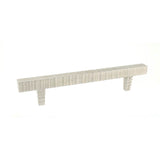 Du Verre - Forged 3 Square Bar Pull 6 1/4 Inch (c-c) - Satin Nickel - Satin Nickel