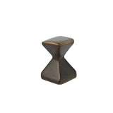Du Verre - Forged 2 Small Square Knob 5/8 Inch - Oil Rubbed Bronze - Oil Rubbed Bronze
