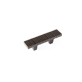 Du Verre - Forged 3 Flat Bar Pull 2 Inch (c-c) - Oil Rubbed Bronze - Oil Rubbed Bronze