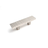 Du Verre - Forged 3 Flat Bar Pull 2 Inch (c-c) - Satin Nickel - Satin Nickel