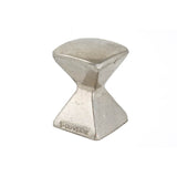 Du Verre - Forged 2 Med Square Knob 7/8 Inch - Satin Nickel - Satin Nickel