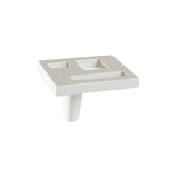 Du Verre - Marcel Knob 1 1/2 Inch - White - White