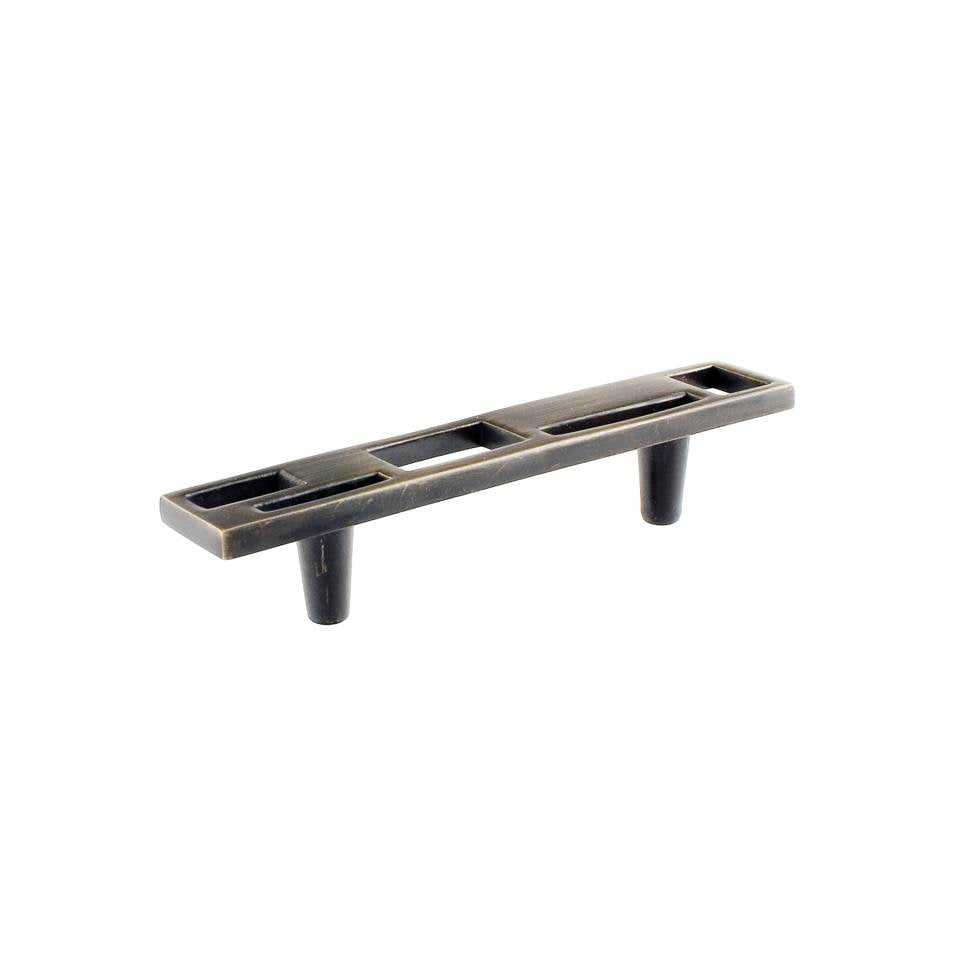 Du Verre - Marcel Small Pull 3 Inch (c-c) - Antique Brass - Antique Brass