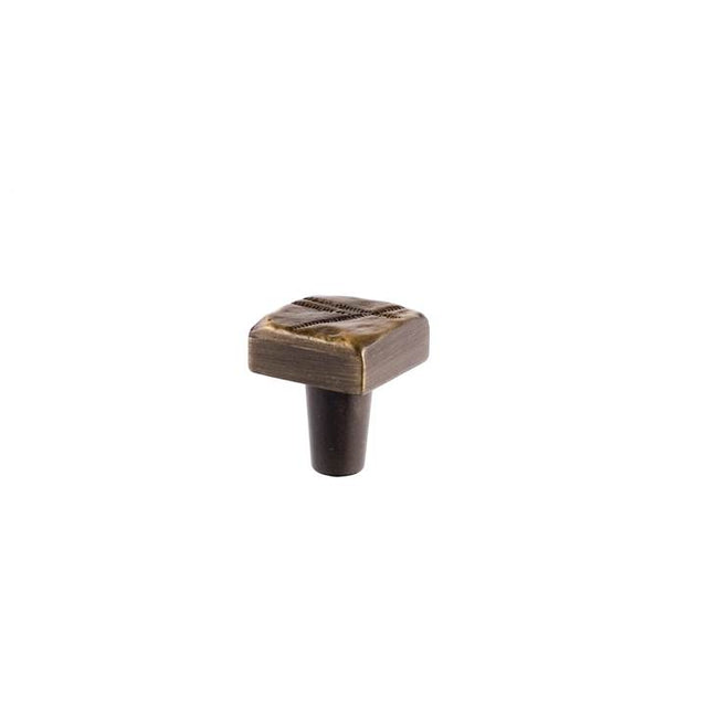 Du Verre - Jeff Goodman Knob 1 Inch - Antique Brass - Antique Brass