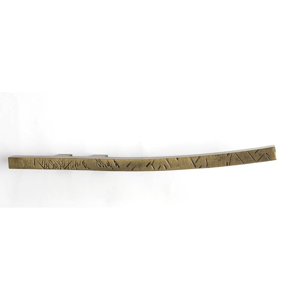 Du Verre - Jeff Goodman Large Curved Pull 2 1/8 Inch (c-c) - Antique Brass - Antique Brass