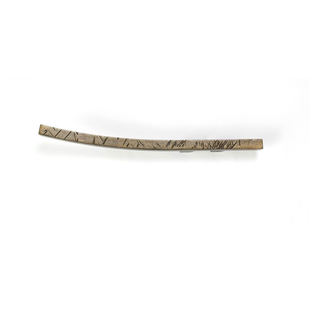Du Verre - Jeff Goodman Large Curved Pull 2 1/8 Inch (c-c) - Antique Brass - Antique Brass