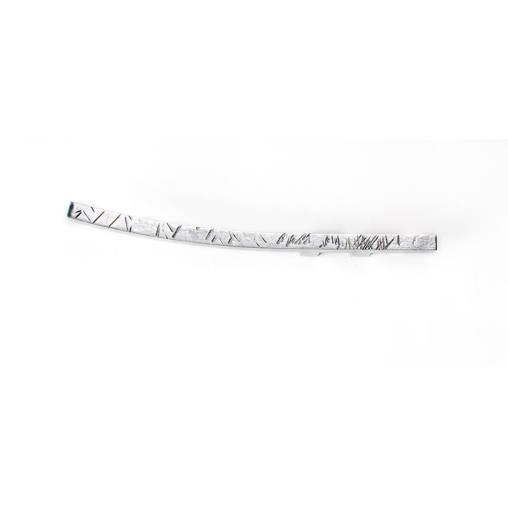 Du Verre - Jeff Goodman Large Curved Pull 2 1/8 Inch (c-c) - Polished Aluminum - Polished Aluminum