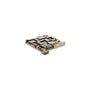 Du Verre - Offset Square Knob 2 1/2 Inch - Antique Brass - Antique Brass