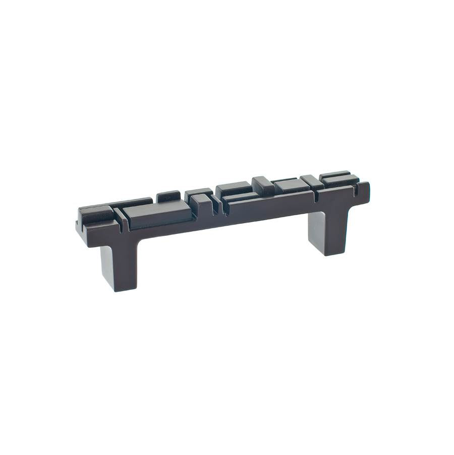 Du Verre - Offset Pull 3 3/4 Inch (c-c) - Oil Rubbed Bronze - Oil Rubbed Bronze