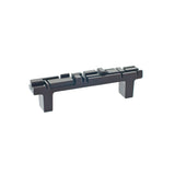 Du Verre - Offset Pull 3 3/4 Inch (c-c) - Oil Rubbed Bronze - Oil Rubbed Bronze