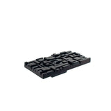 Du Verre - Offset Rectangle Pull 1 Inch (c-c) - Oil Rubbed Bronze - Oil Rubbed Bronze
