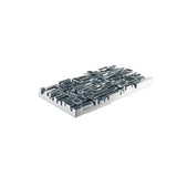 Du Verre - Offset Rectangle Pull 1 Inch (c-c) - Polished Chrome - Polished Chrome