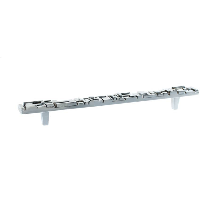 Du Verre - Offset Pull 9 Inch (c-c) - Polished Chrome - Polished Chrome