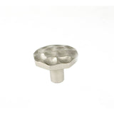 Du Verre - Pomegranate Round Knob 1 1/4 Inch - Satin Nickel - Satin Nickel