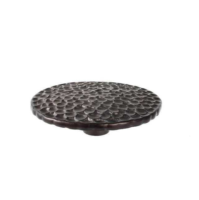 Du Verre - Pomegranate Round Knob 4 3/8 Inch - Oil Rubbed Bronze - Oil Rubbed Bronze