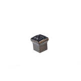 Du Verre - Pomegranate Square Knob 7/8 Inch - Oil Rubbed Bronze - Oil Rubbed Bronze