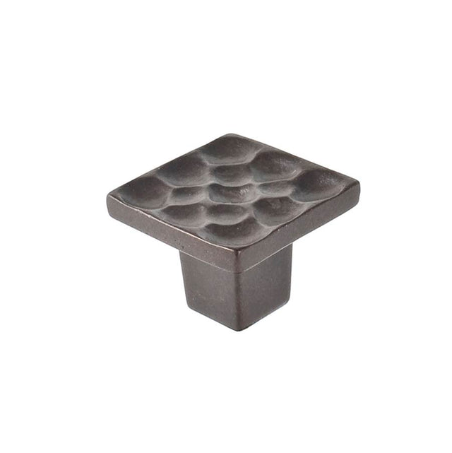 Du Verre - Pomegranate Square Knob 1 Inch - Oil Rubbed Bronze - Oil Rubbed Bronze