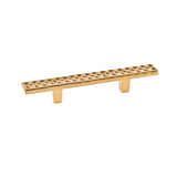 Du Verre - Pomegranate Pull 3 Inch (c-c) - Satin Brass - Satin Brass