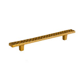 Du Verre - Pomegranate Pull 6 Inch (c-c) - Satin Brass - Satin Brass