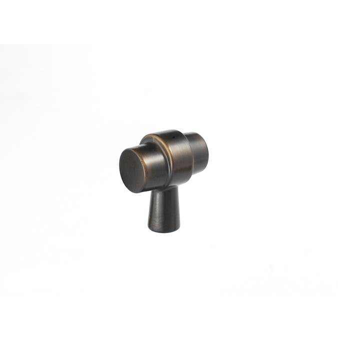 Du Verre - Primitive Knob 1 1/4 Inch - Oil Rubbed Bronze - Oil Rubbed Bronze