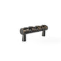 Du Verre - Primitive Pull 3 Inch (c-c) - Oil Rubbed Bronze - Oil Rubbed Bronze