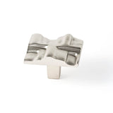 Du Verre - Rio Knob 1 5/8 Inch - Satin Nickel - Satin Nickel