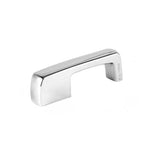 Du Verre - Rise Medium Pull 3 Inch (c-c) - Polished Chrome - Polished Chrome