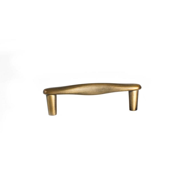 Du Verre - Series 3 Pull 3 3/4 Inch (c-c) - Antique Brass - Antique Brass