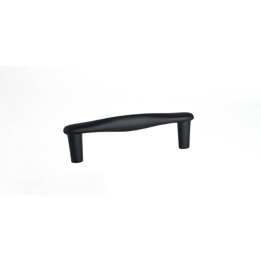 Du Verre - Series 3 Pull 3 3/4 Inch (c-c) - Black Matte - Black Matte