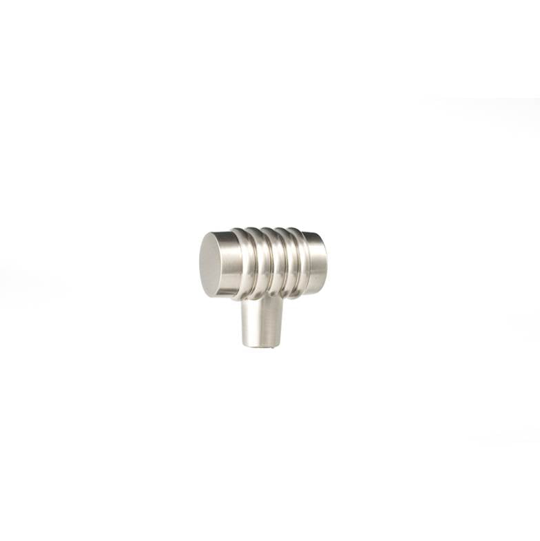 Du Verre - Stacked Knob 1 1/4 Inch - Satin Nickel - Satin Nickel