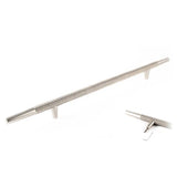 Du Verre - Stacked Pull, Pair 18 Inch (c-c) - Satin Nickel - Satin Nickel