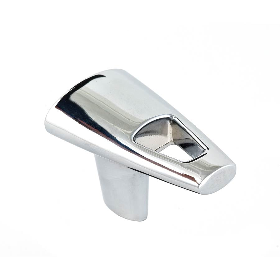 Du Verre - Tribal Knob  - Polished Chrome - Polished Chrome